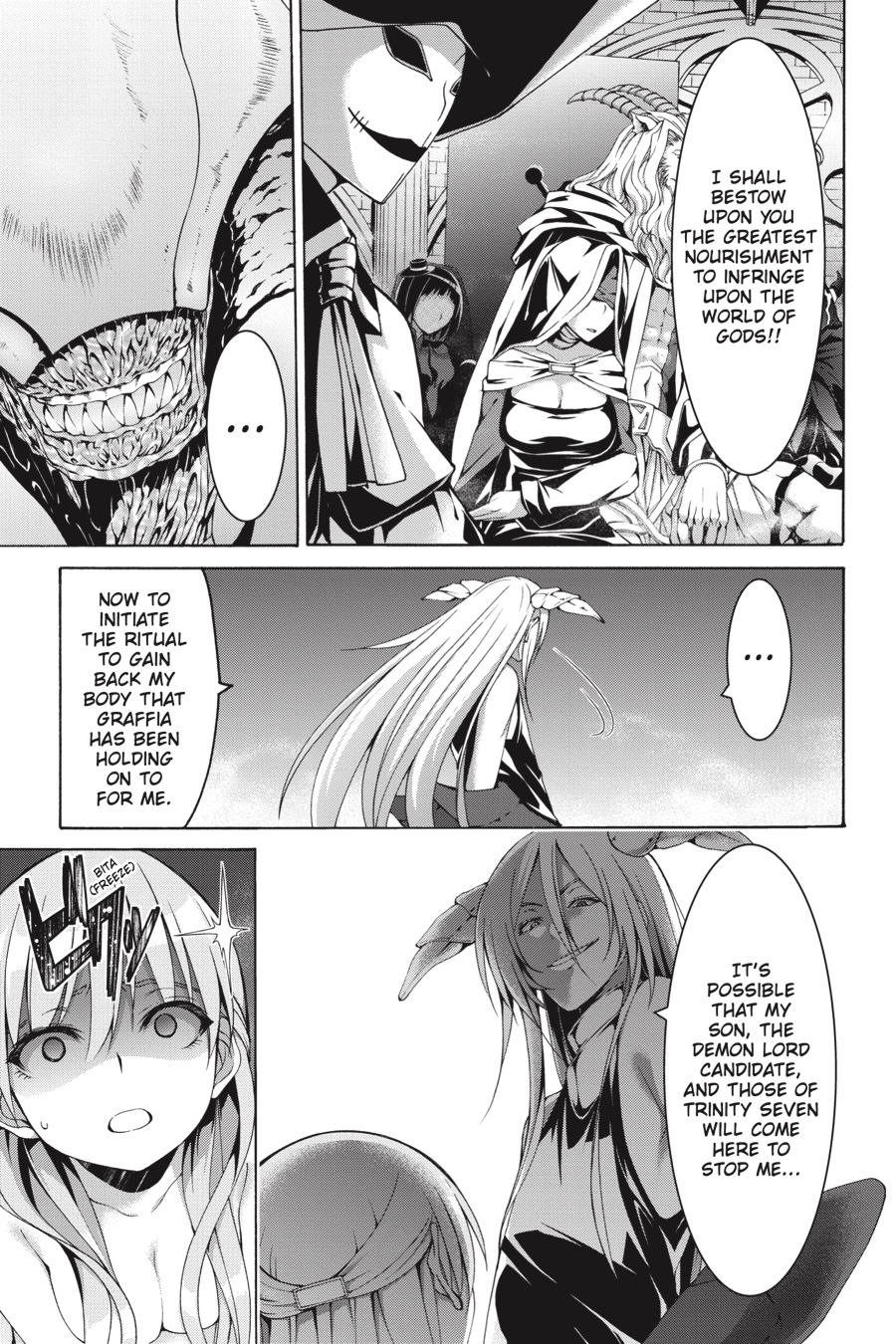 Trinity Seven: 7-Nin no Mahoutsukai chapter 85 page 3