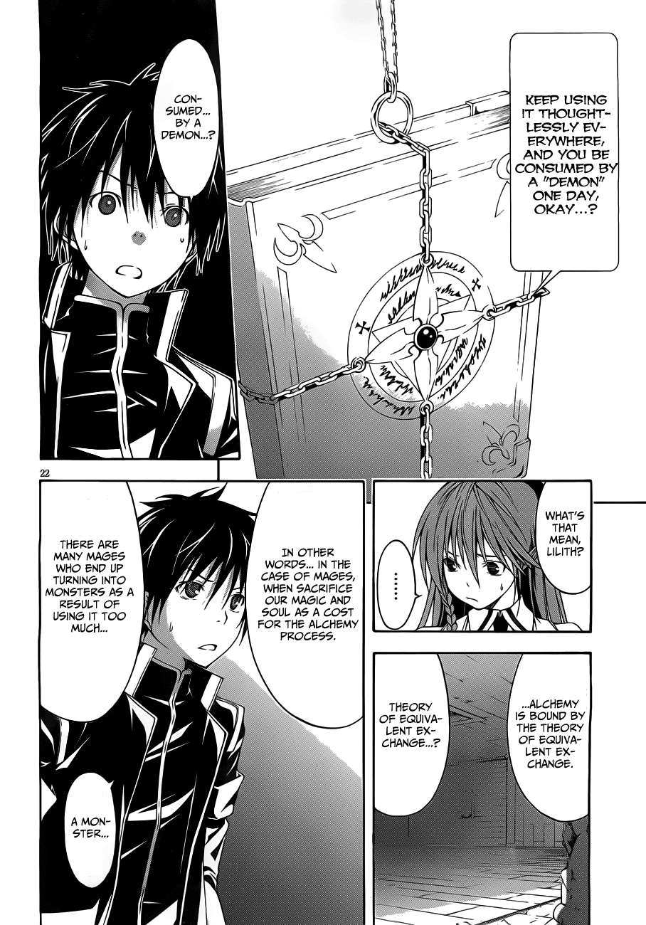 Trinity Seven: 7-Nin no Mahoutsukai chapter 9 page 24