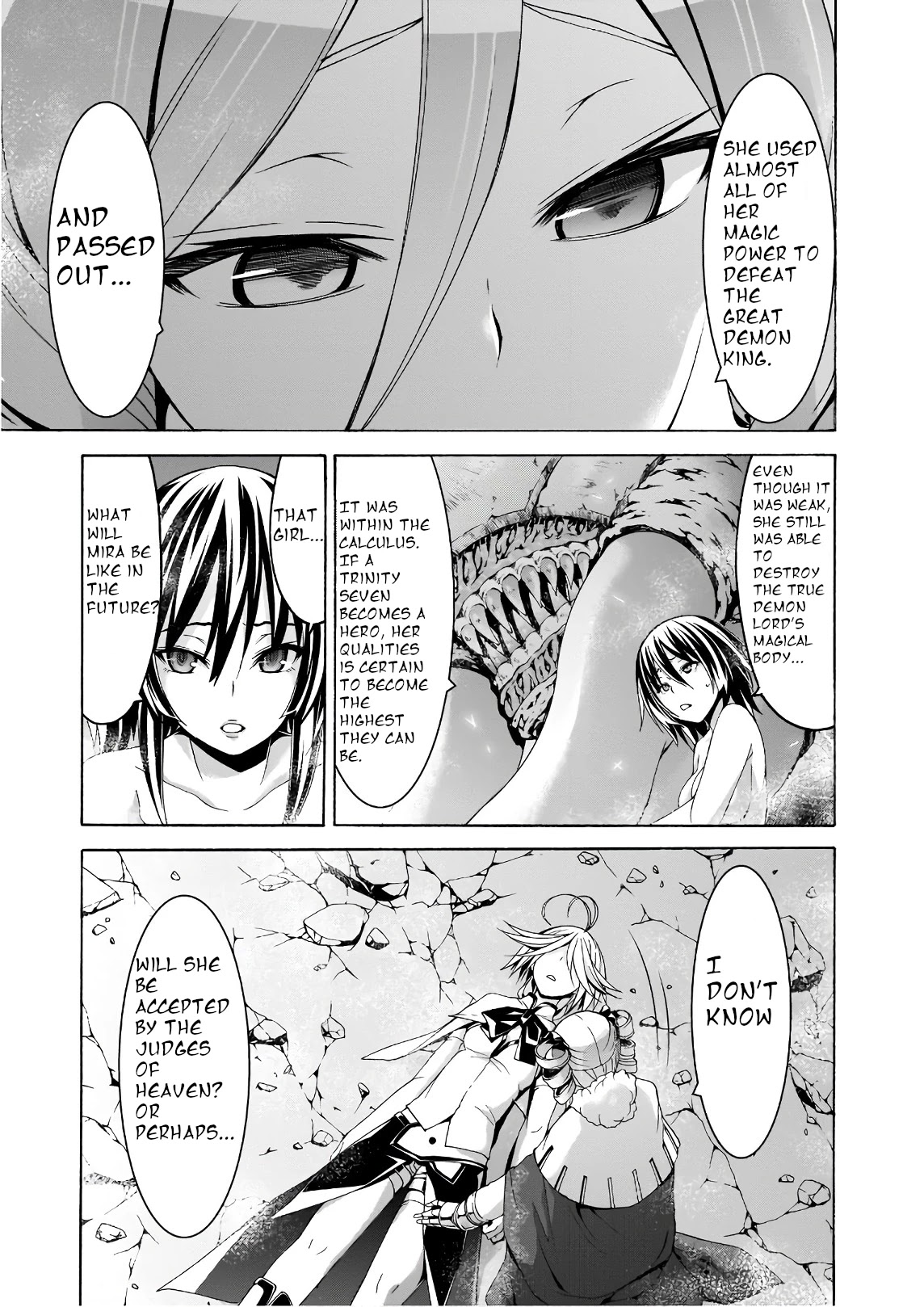 Trinity Seven: 7-Nin no Mahoutsukai chapter 90 page 24