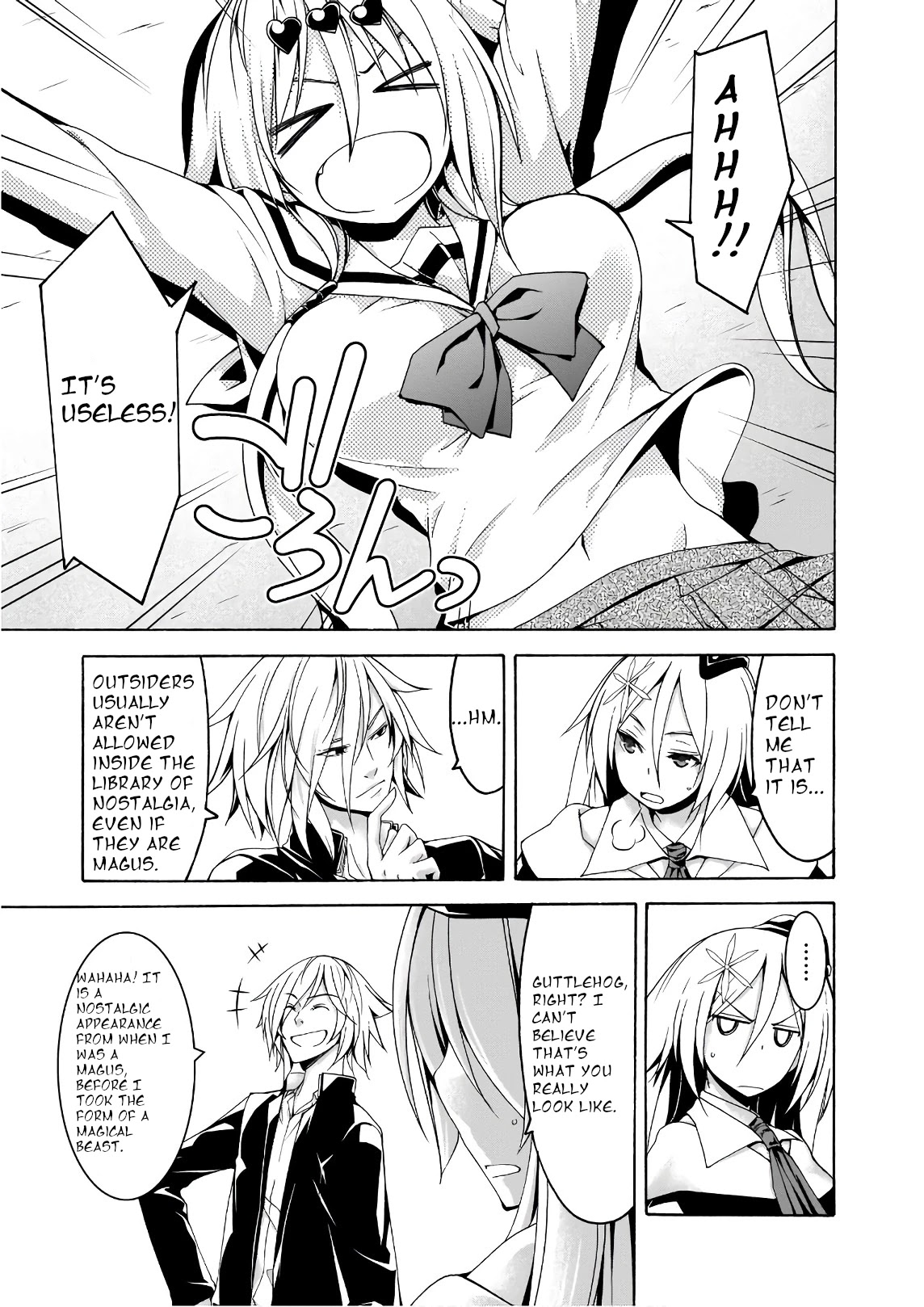 Trinity Seven: 7-Nin no Mahoutsukai chapter 90 page 28