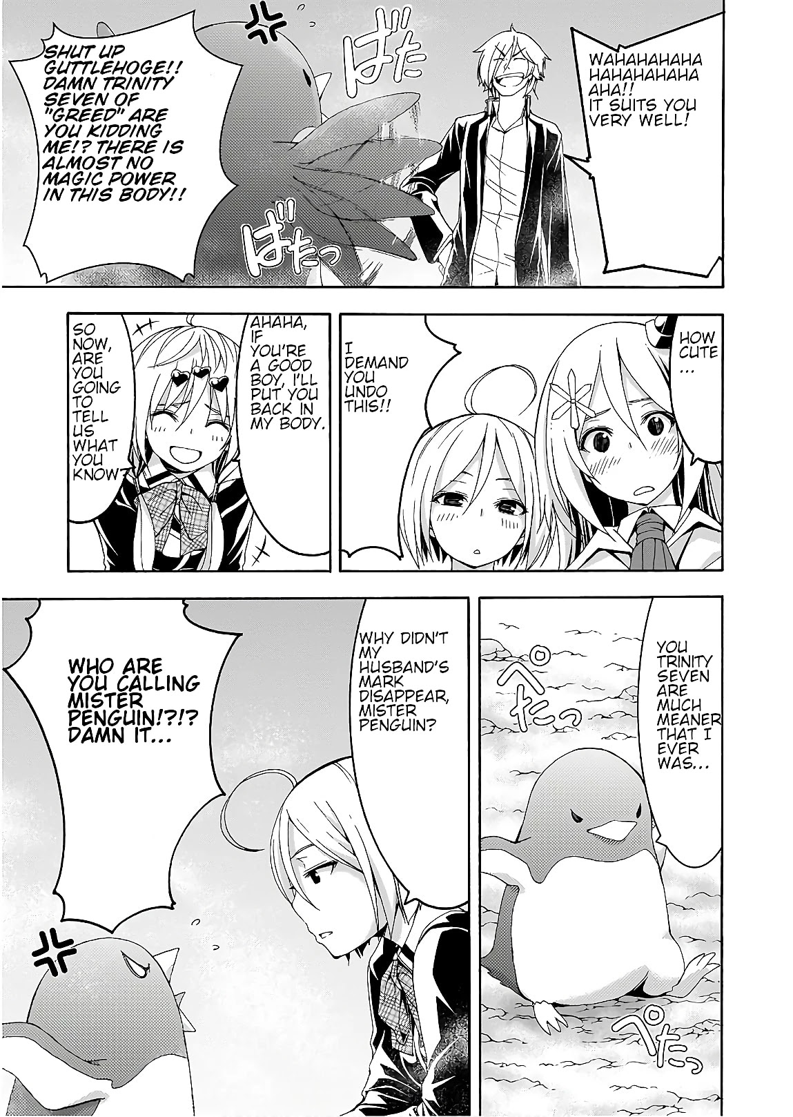Trinity Seven: 7-Nin no Mahoutsukai chapter 93 page 22
