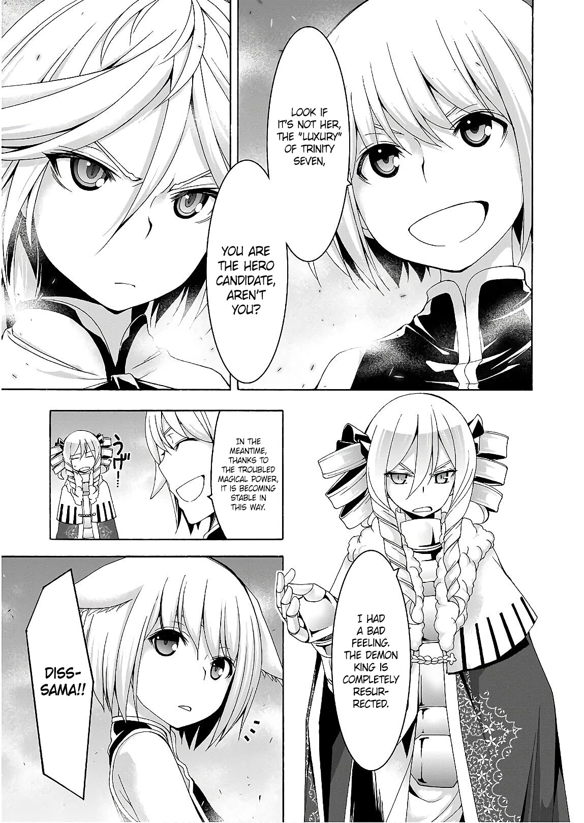 Trinity Seven: 7-Nin no Mahoutsukai chapter 95 page 17