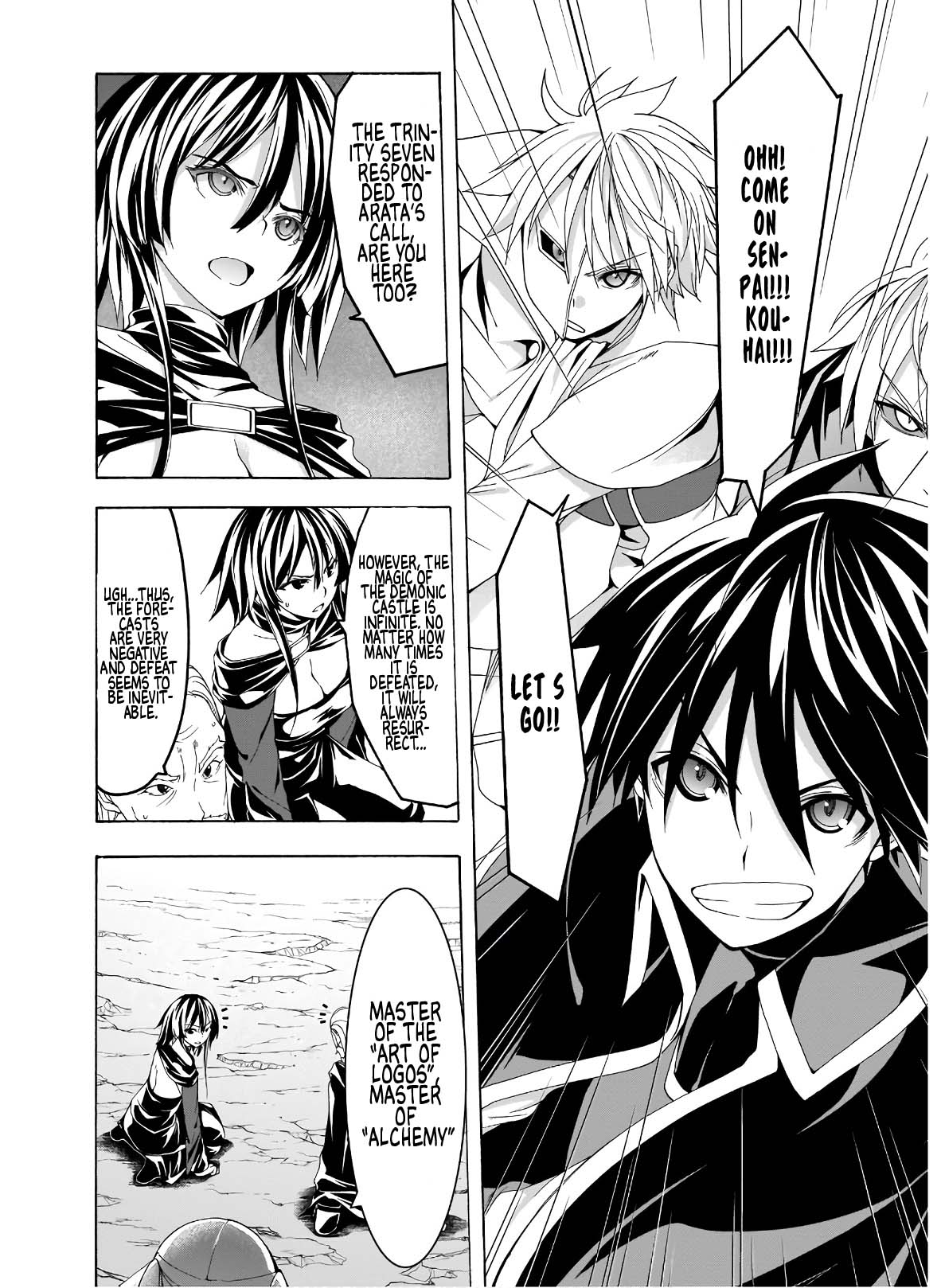 Trinity Seven: 7-Nin no Mahoutsukai chapter 97 page 19