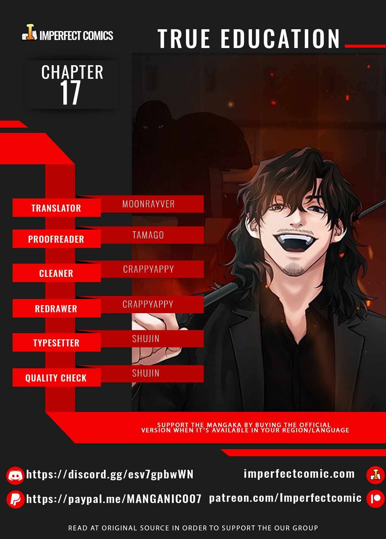 True Education chapter 17 page 1