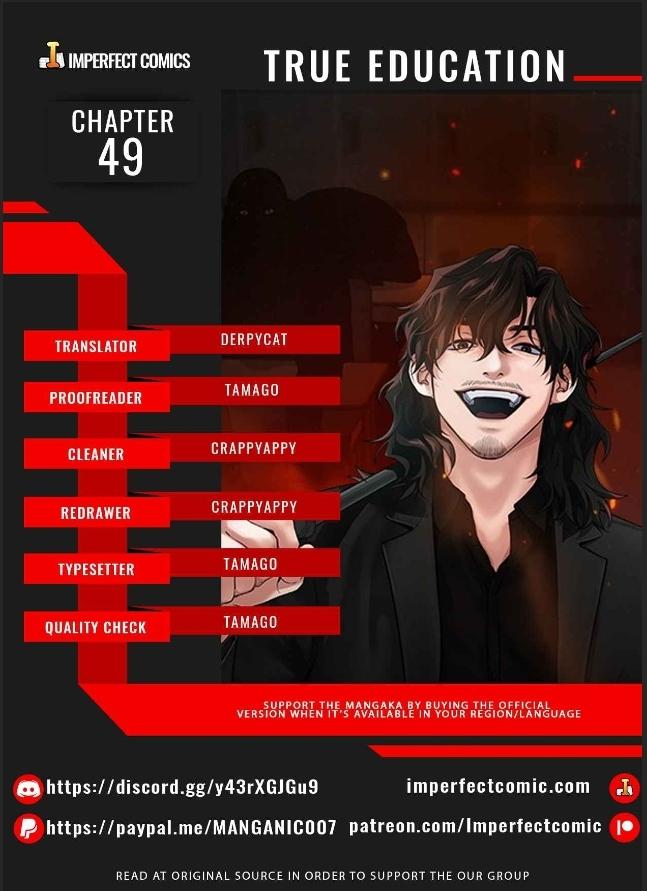 True Education chapter 49 page 1