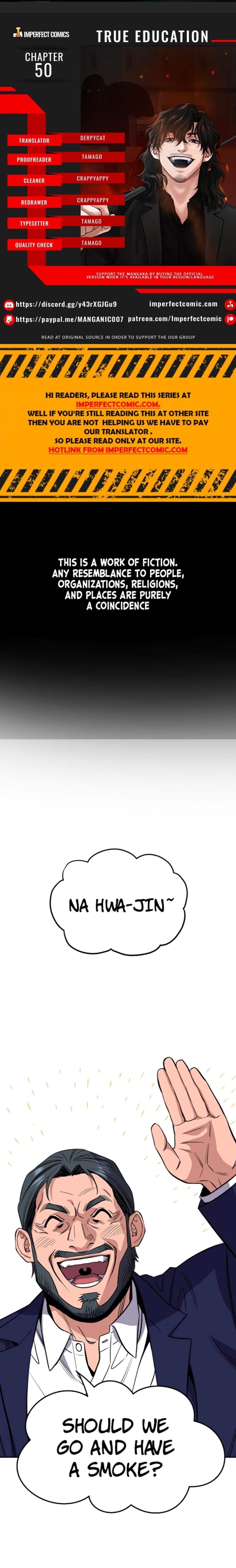 True Education chapter 50 page 1