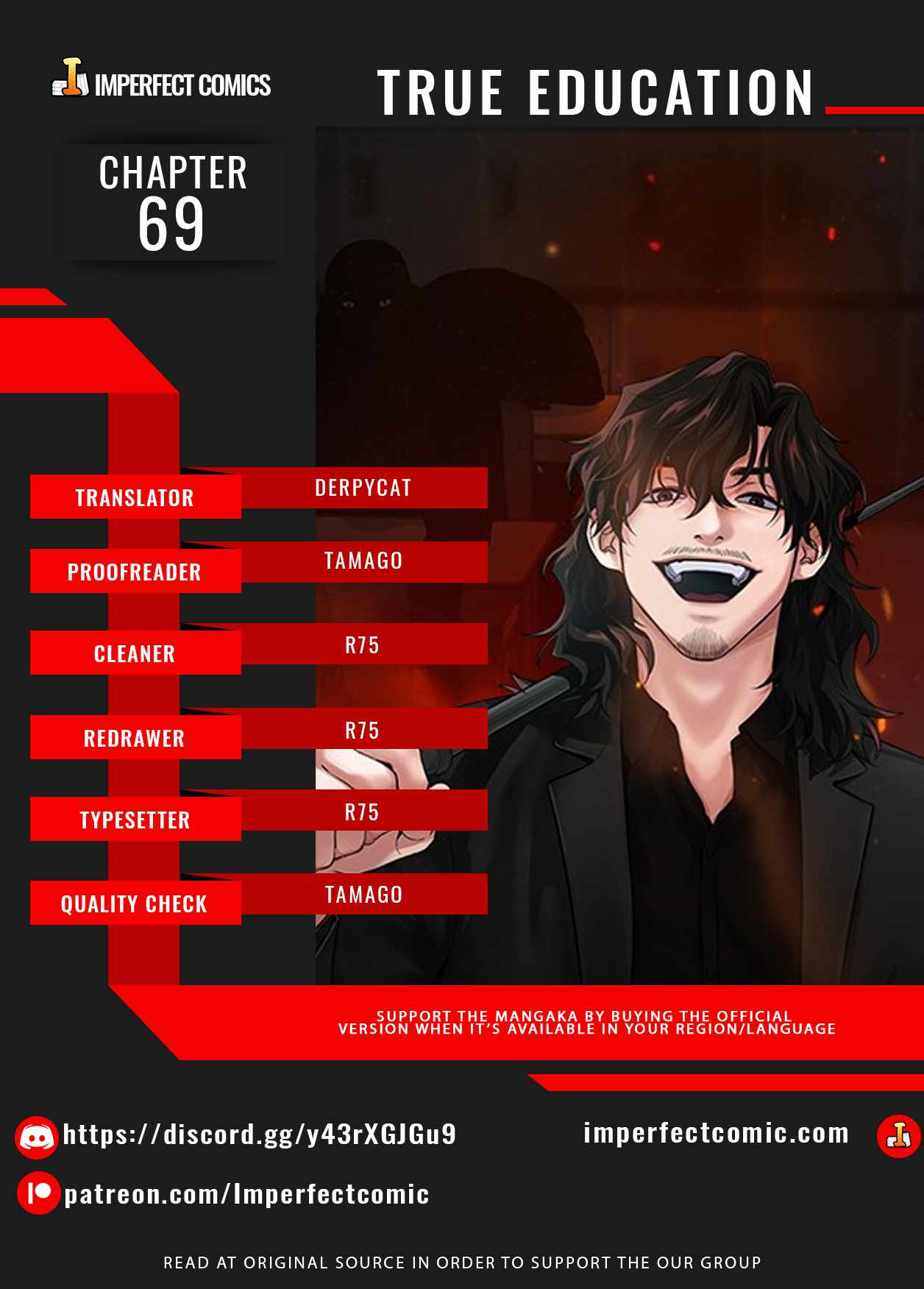 True Education chapter 69 page 1