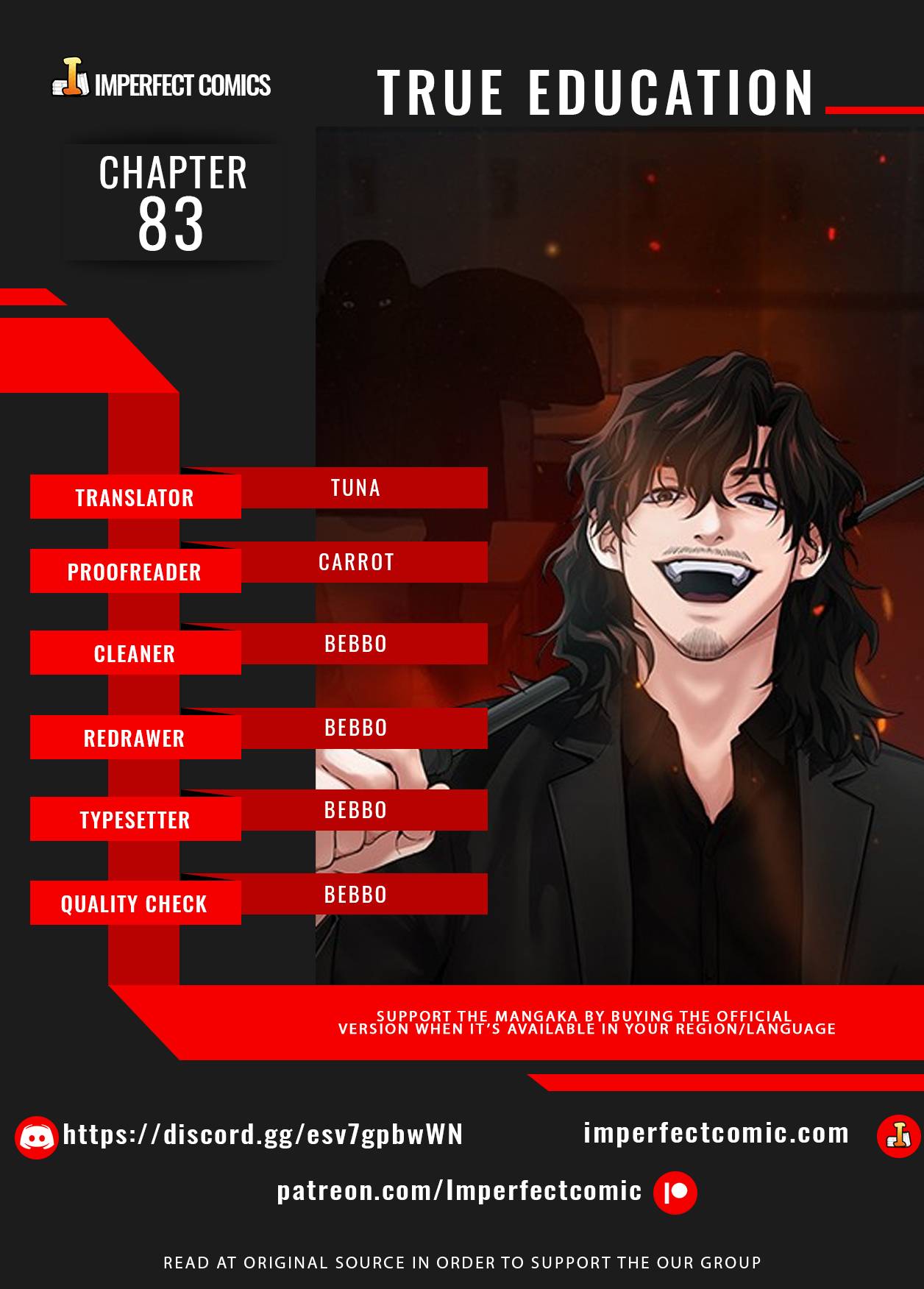 True Education chapter 83 page 1