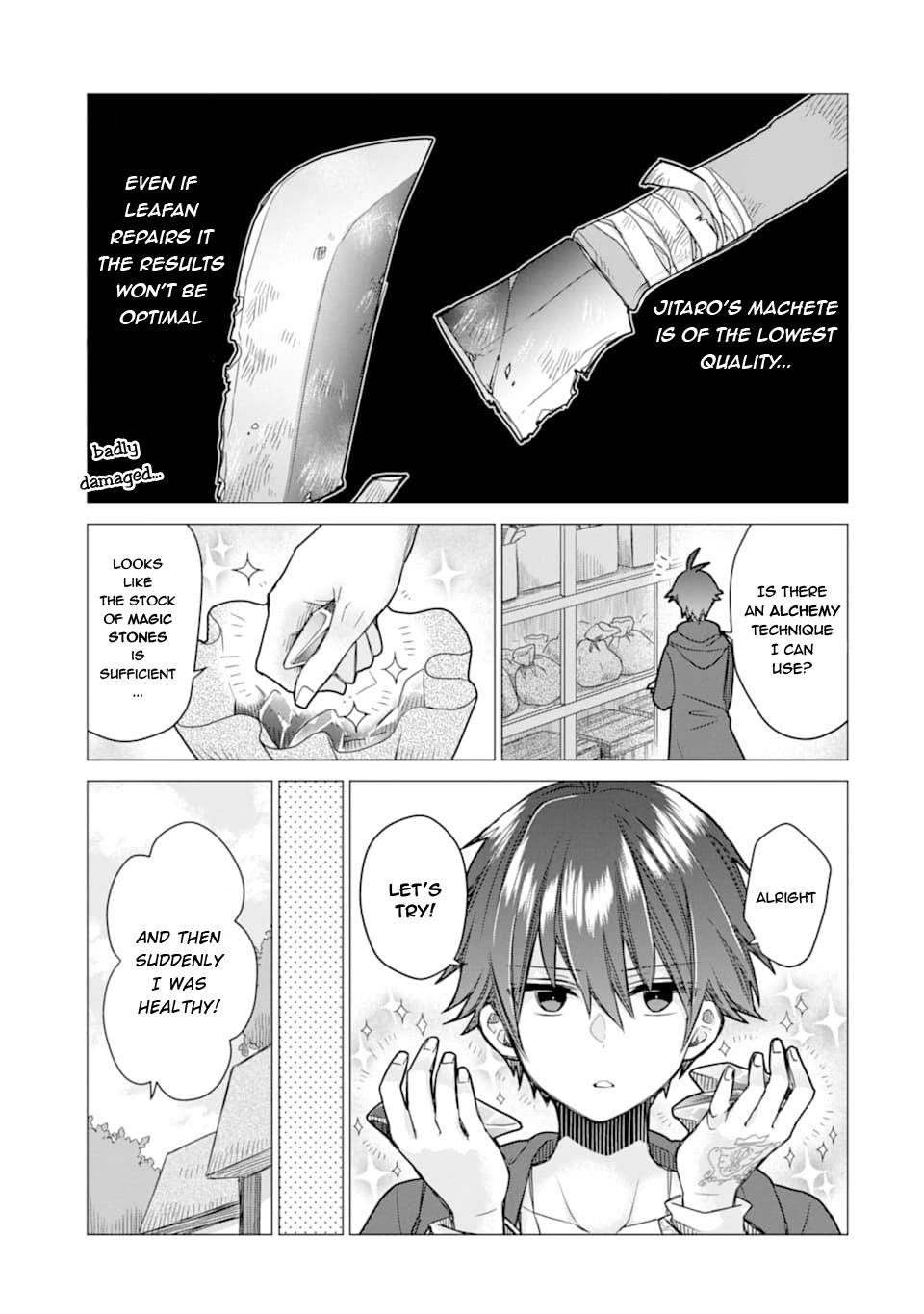 Trying Out Alchemy After Being Fired as an Adventurer! Frontier Settling? No Problem, Leave It to Me! chapter 5 page 9