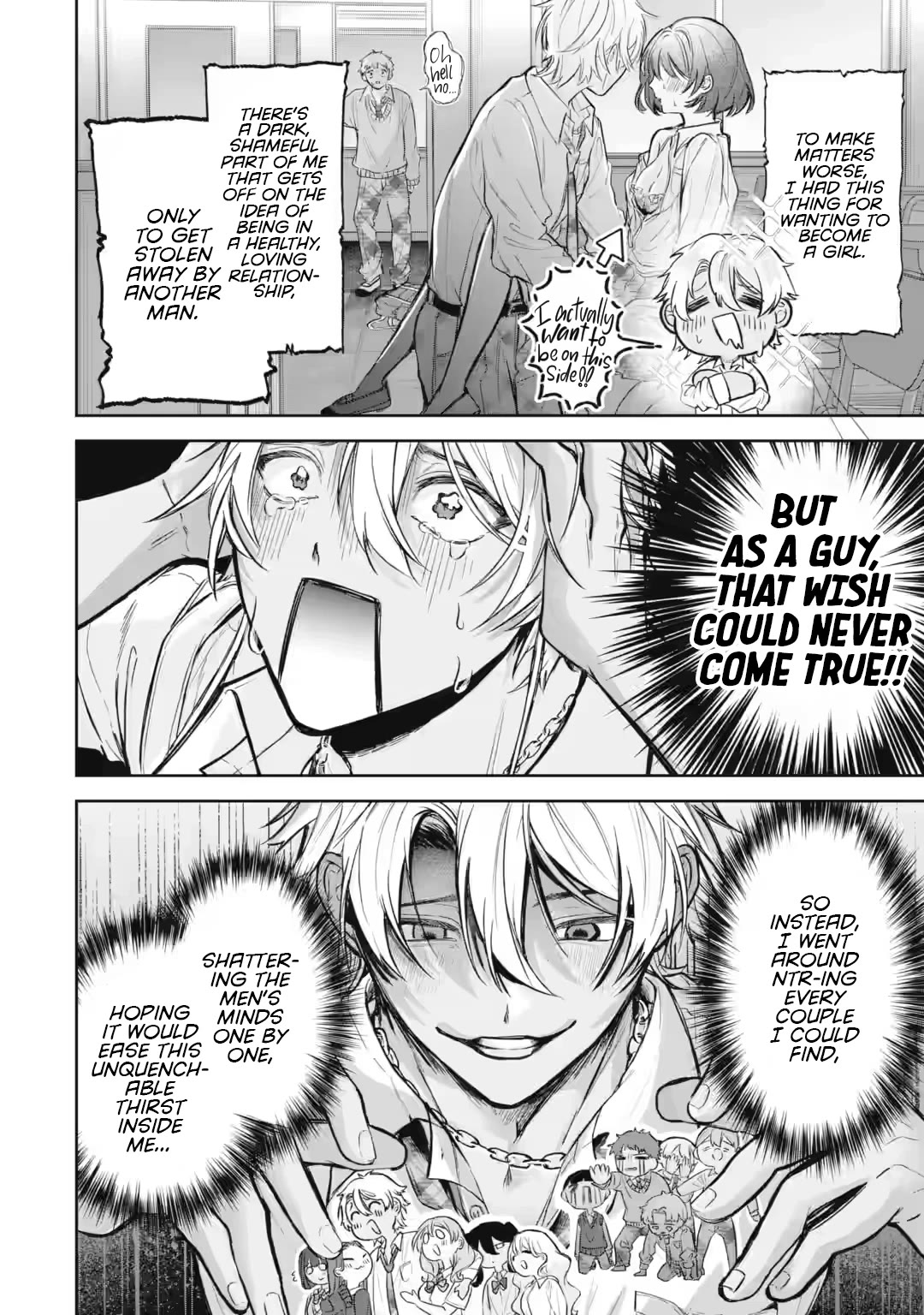 TS Reincarnated Beauty Netora Reiko Wants to Be NTR’d chapter 1 page 4