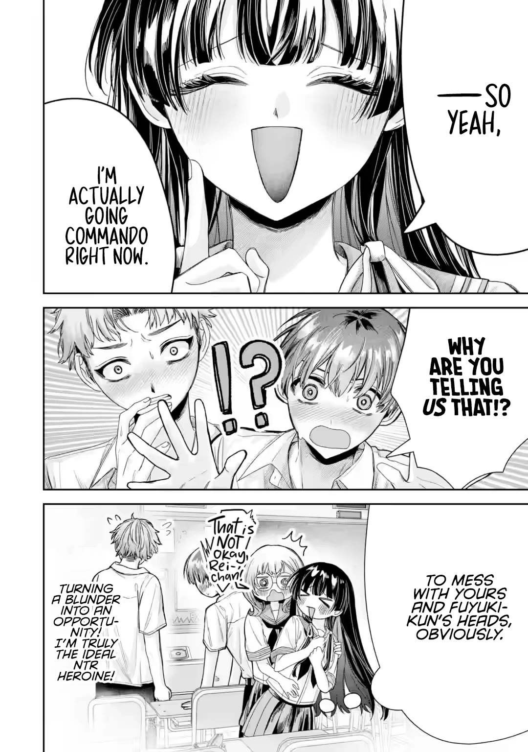 TS Reincarnated Beauty Netora Reiko Wants to Be NTR’d chapter 4 page 34
