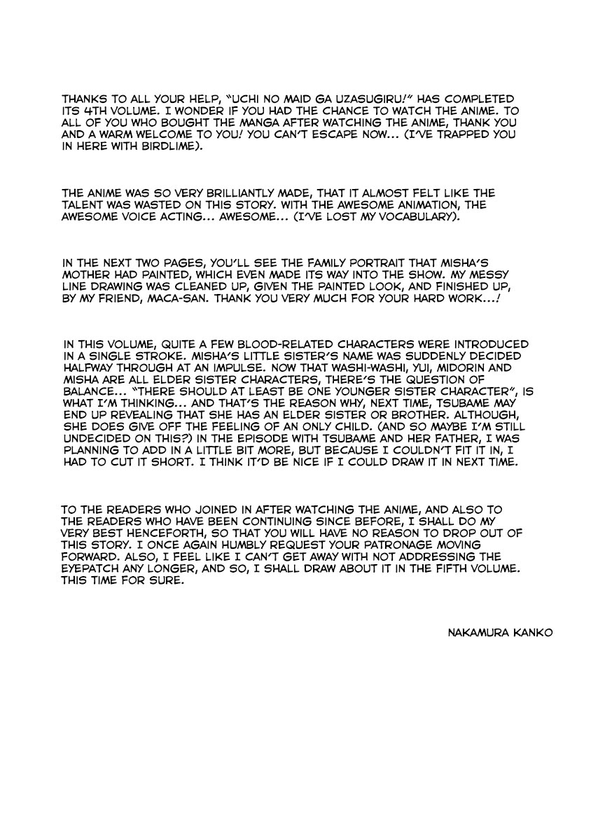 Tsubakuma! chapter 22.5 page 4