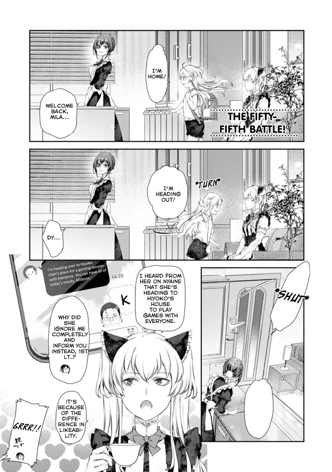 Tsubakuma! chapter 55 page 1