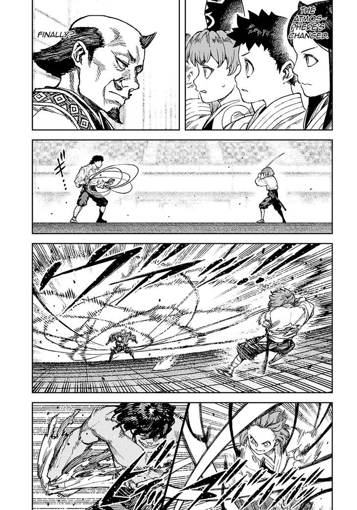 Tsugumomo chapter 103 page 21