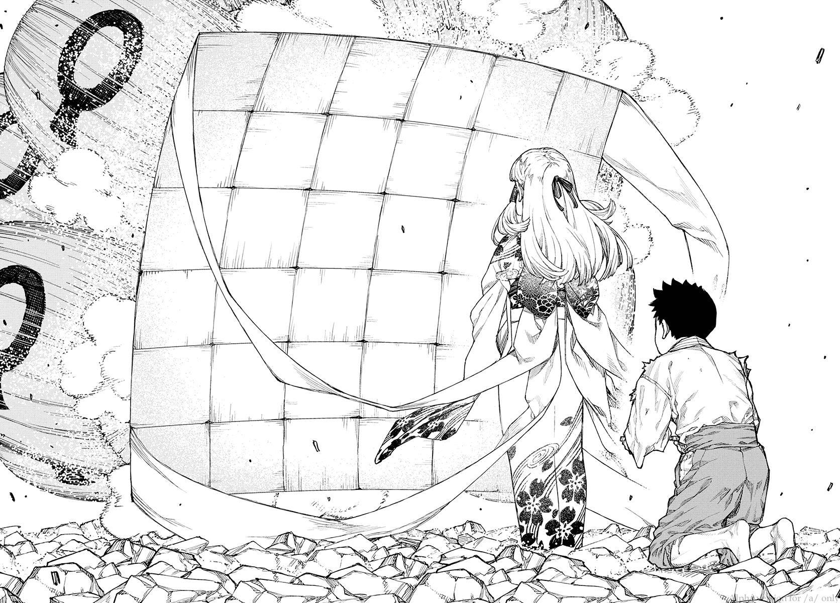 Tsugumomo chapter 109 page 33