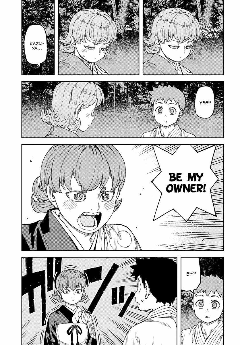 Tsugumomo chapter 113.1 page 22