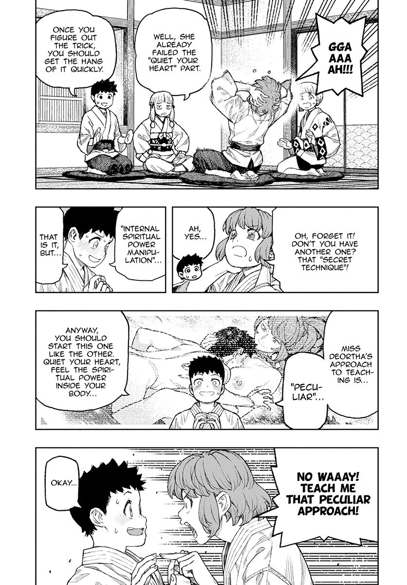 Tsugumomo chapter 129.1 page 12