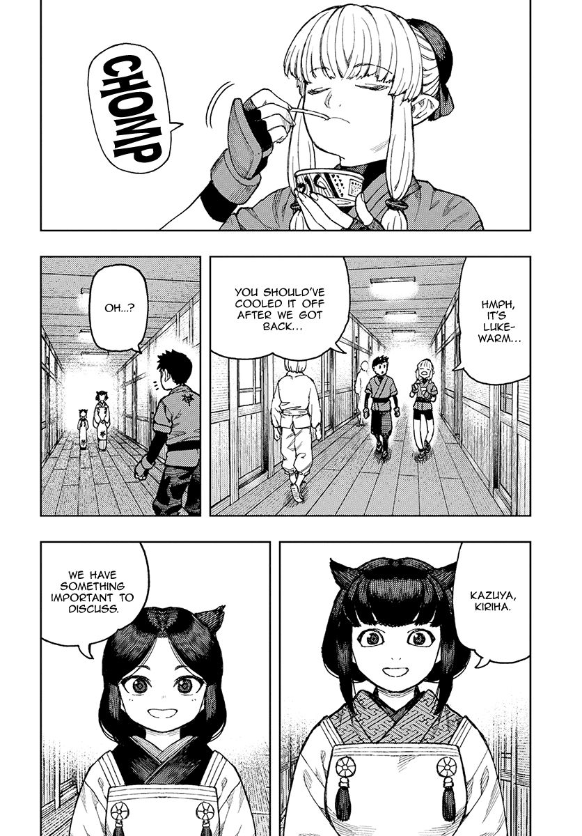 Tsugumomo chapter 133 page 11