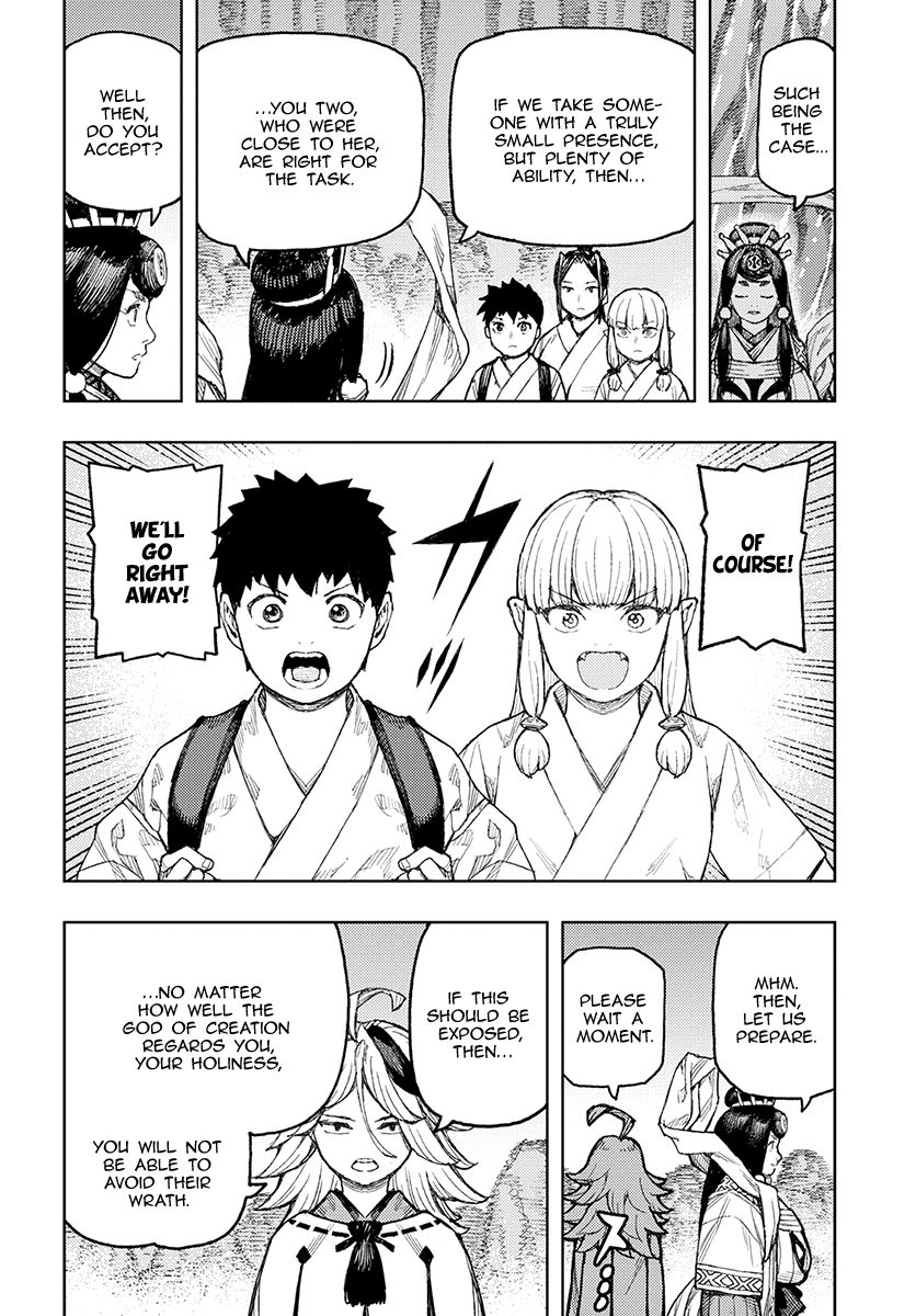 Tsugumomo chapter 134 page 15