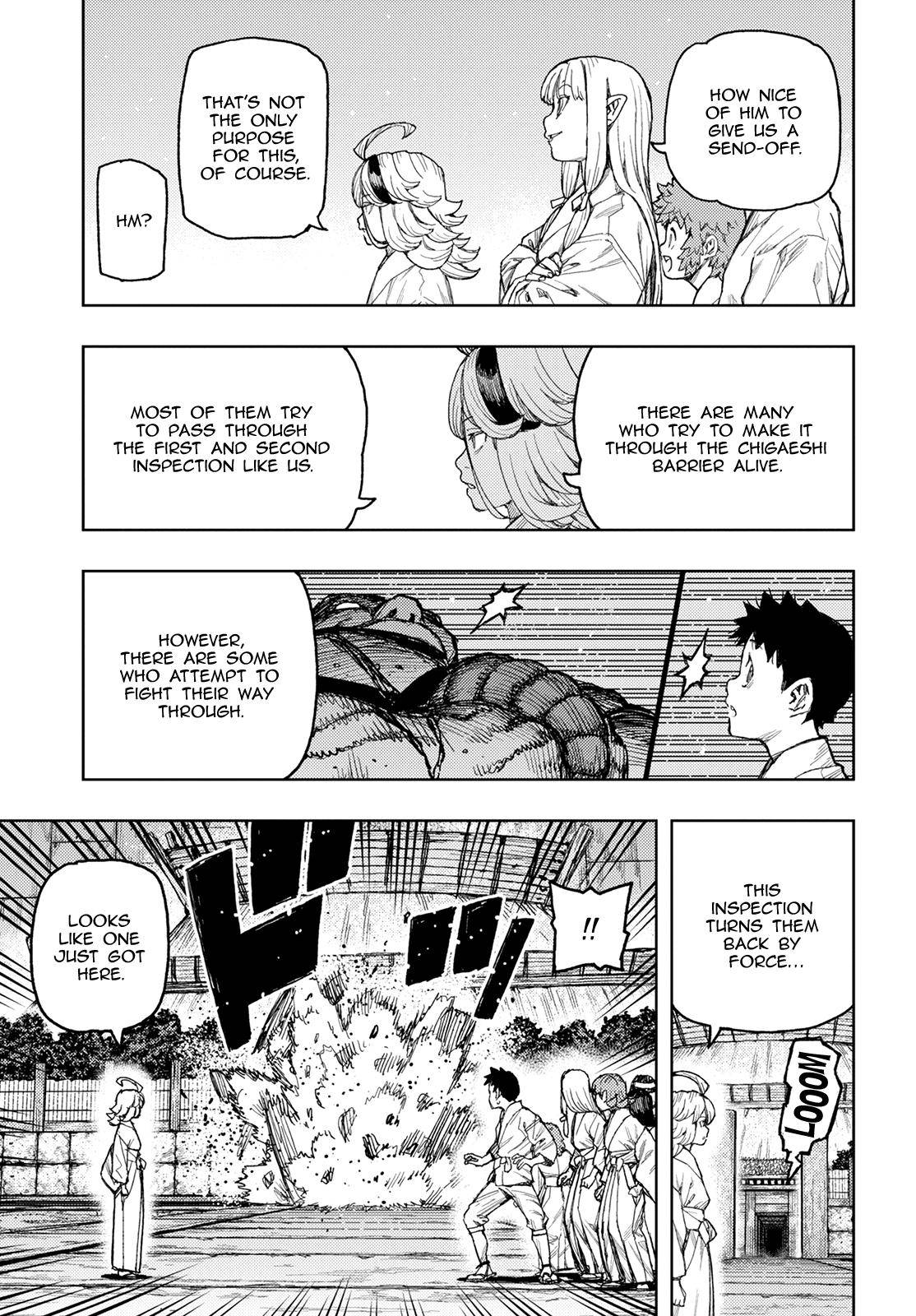 Tsugumomo chapter 137 page 27