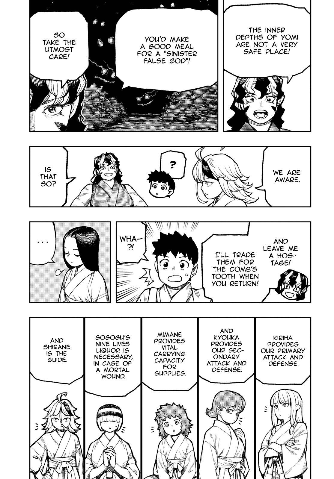 Tsugumomo chapter 143 page 27