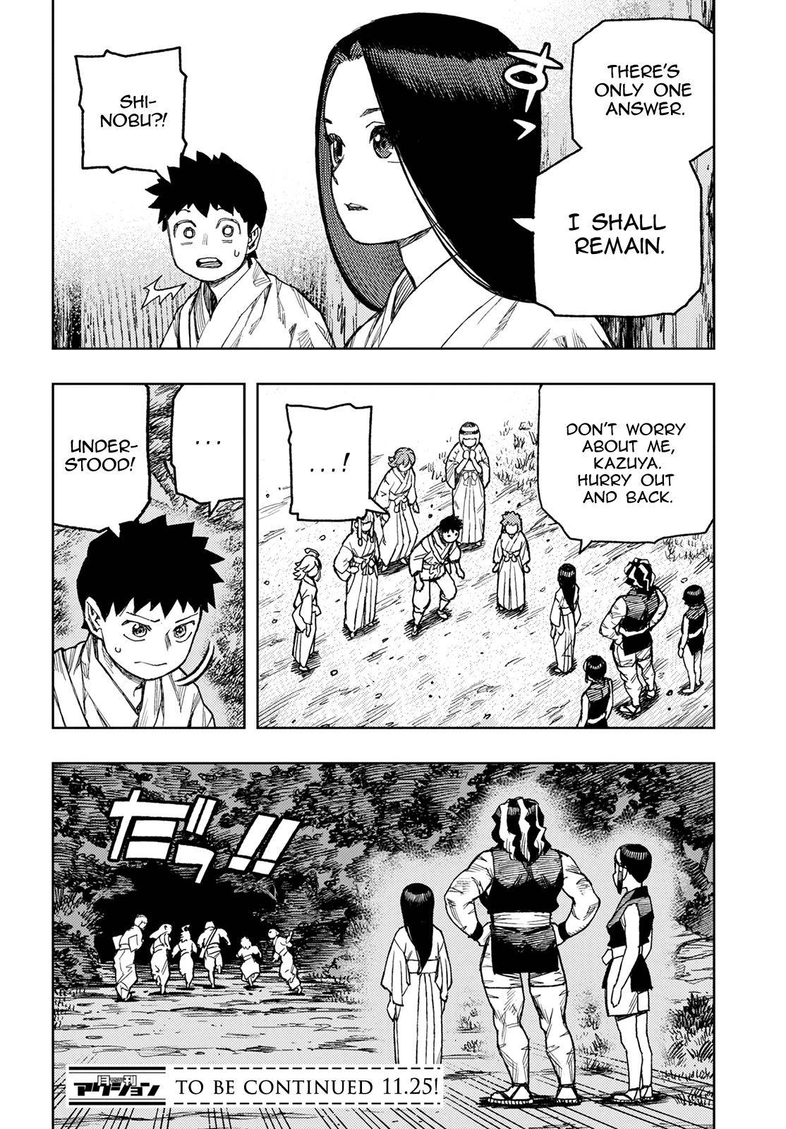 Tsugumomo chapter 143 page 28