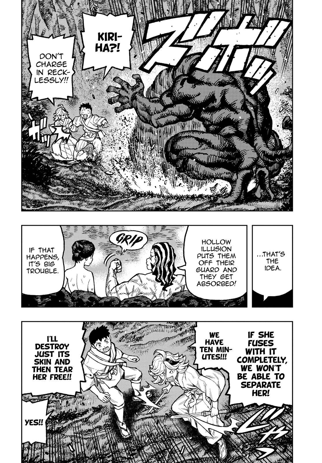 Tsugumomo chapter 144 page 35