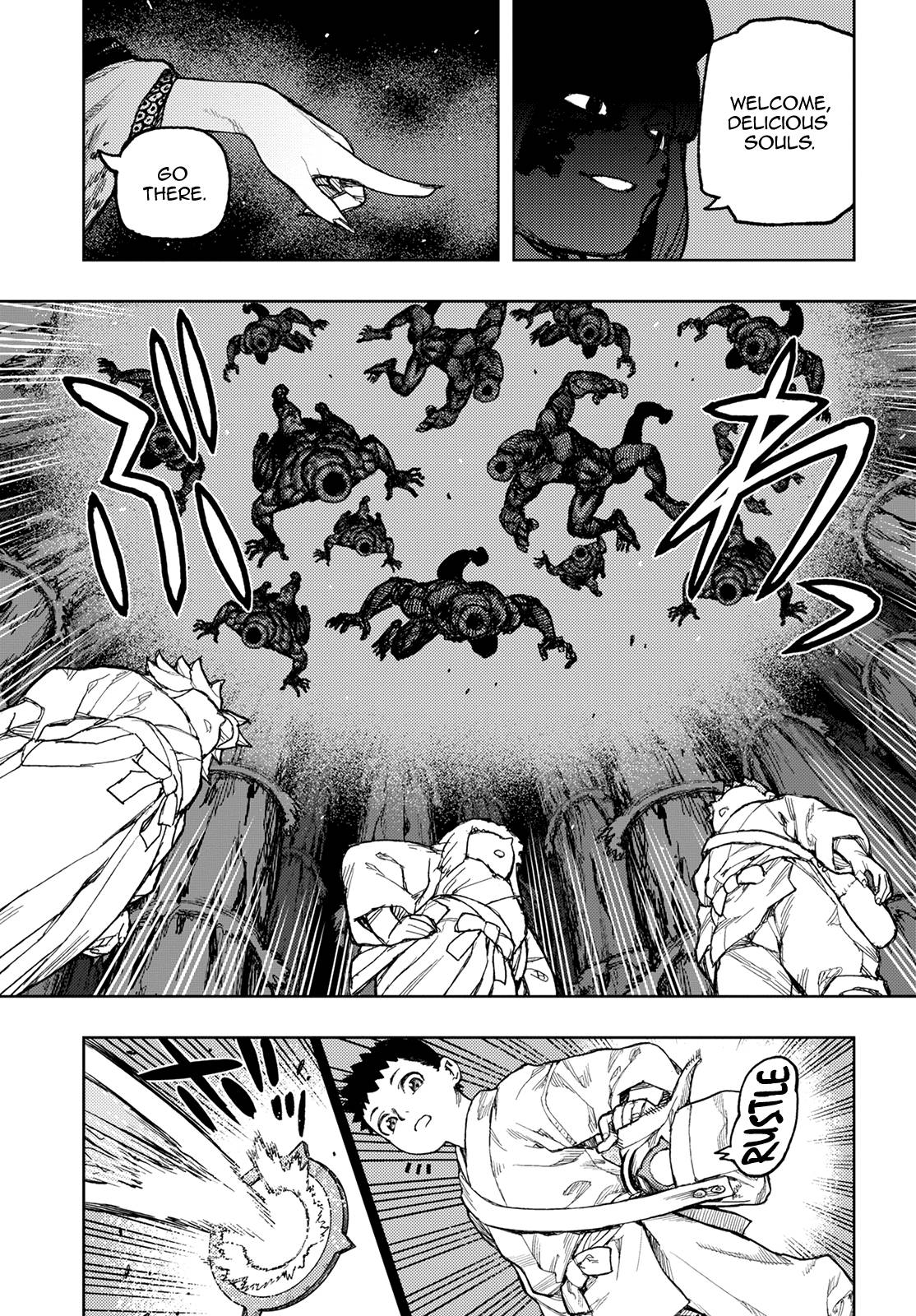 Tsugumomo chapter 149 page 17