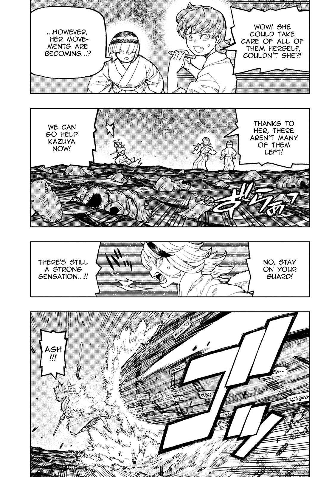 Tsugumomo chapter 151 page 28