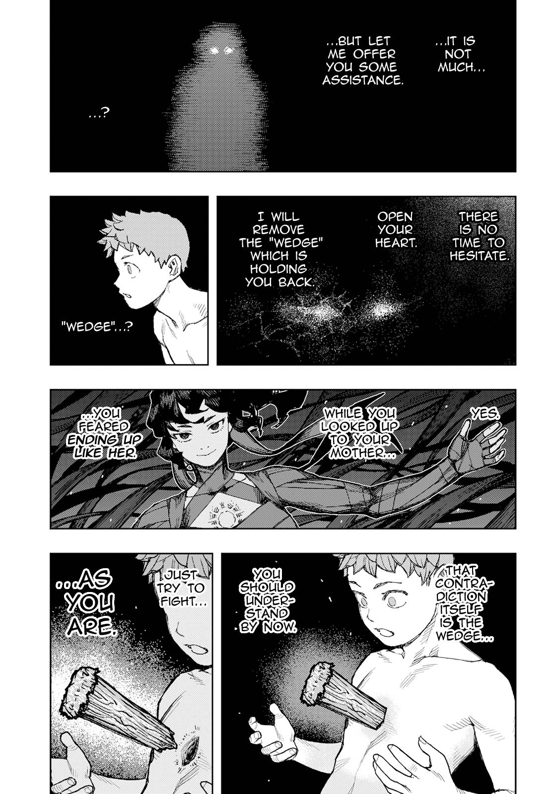 Tsugumomo chapter 153 page 35