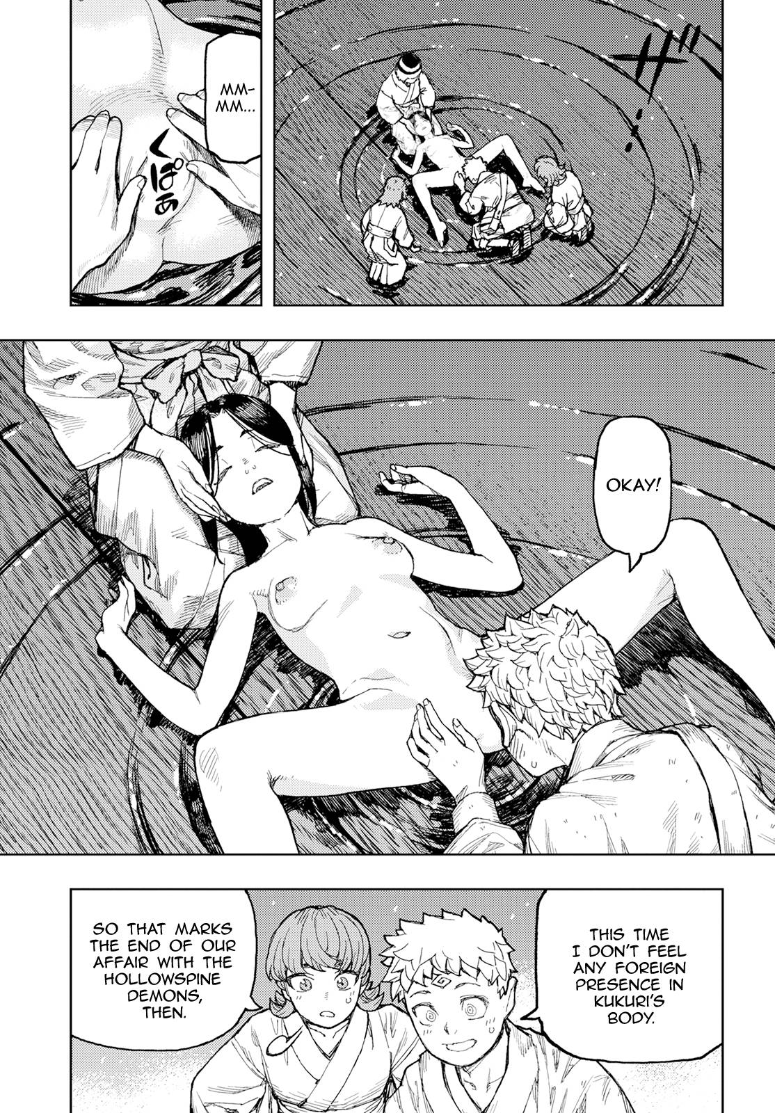 Tsugumomo chapter 155 page 14