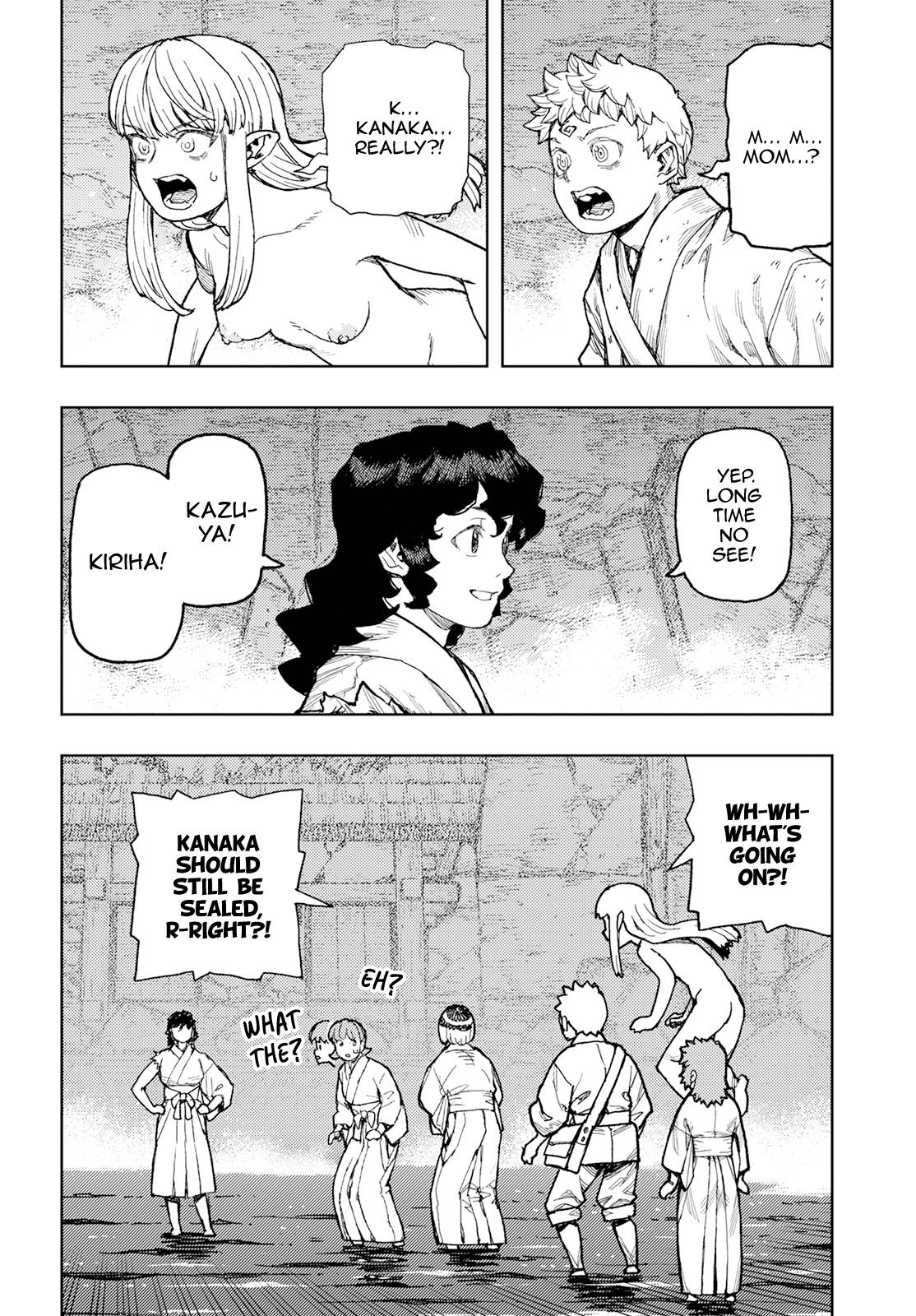 Tsugumomo chapter 155 page 19