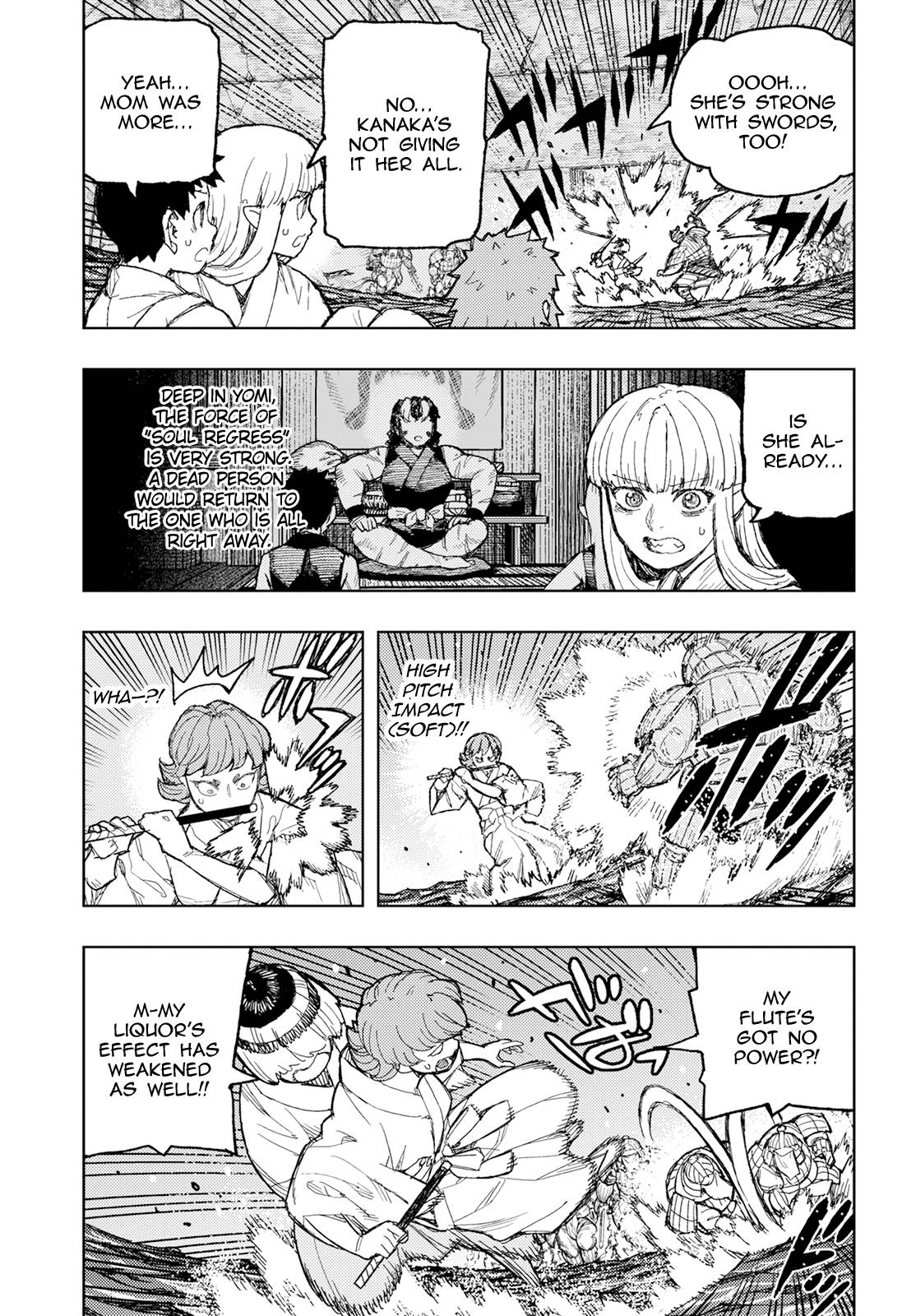 Tsugumomo chapter 156 page 21