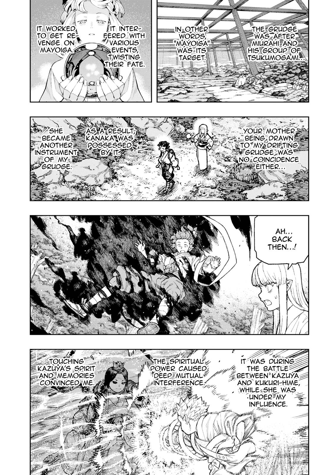 Tsugumomo chapter 157 page 28