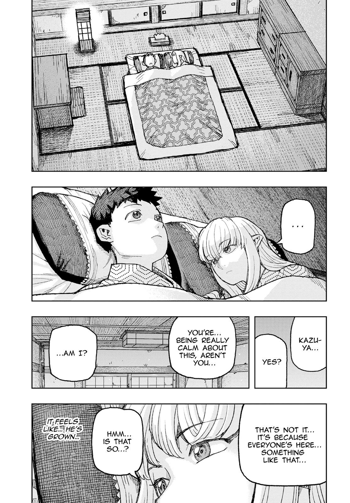 Tsugumomo chapter 158.1 page 18