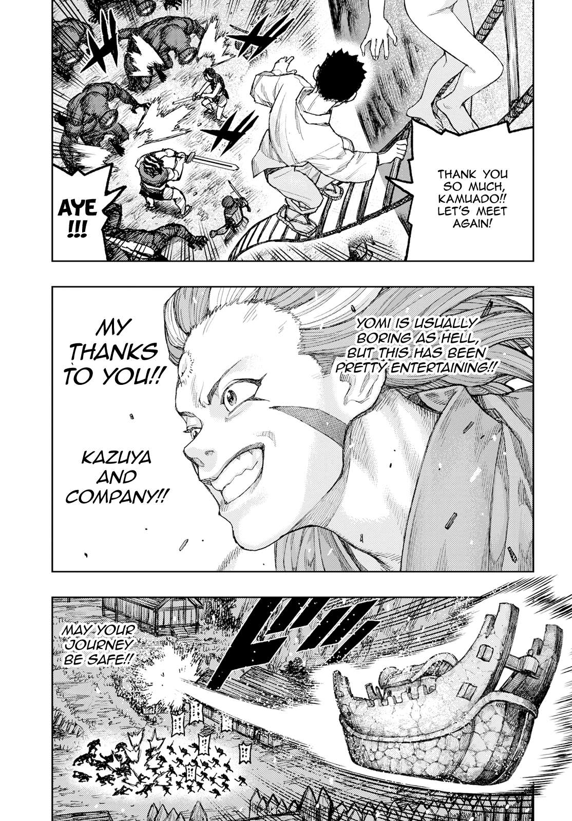 Tsugumomo chapter 158.1 page 34