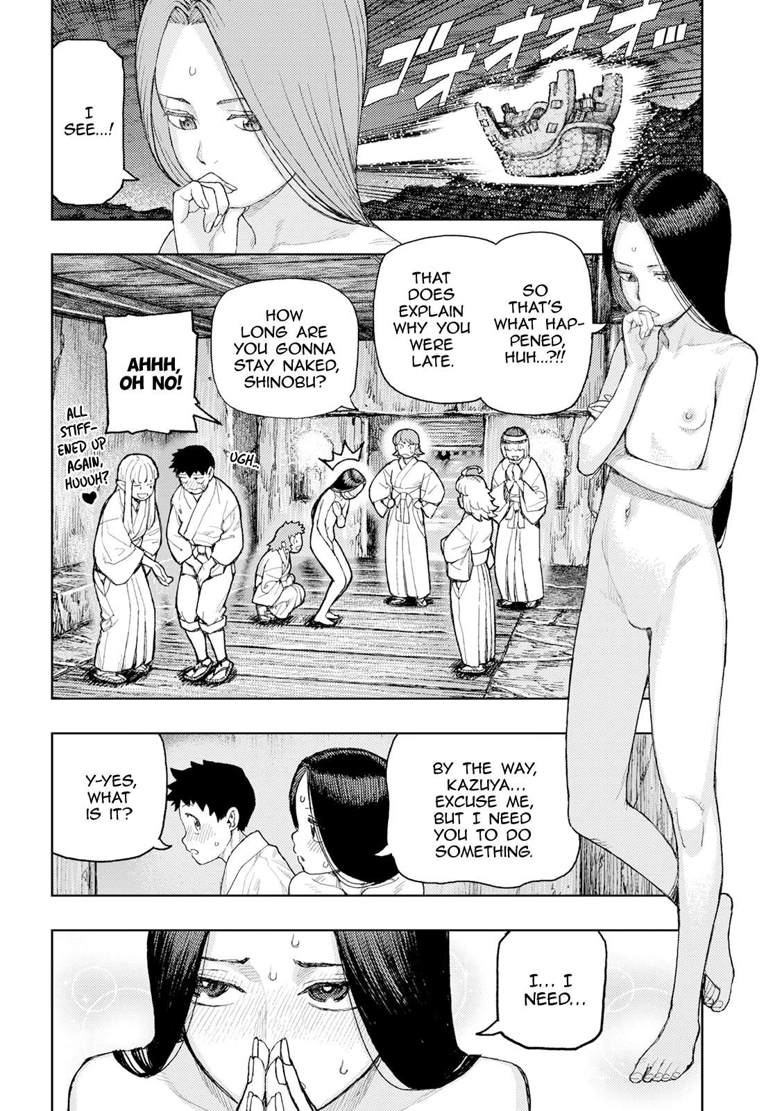 Tsugumomo chapter 158 page 35