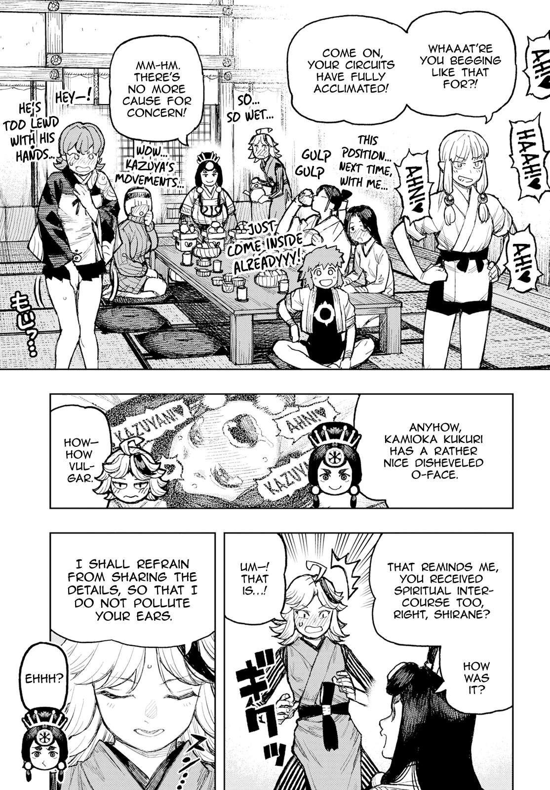 Tsugumomo chapter 160.1 page 34