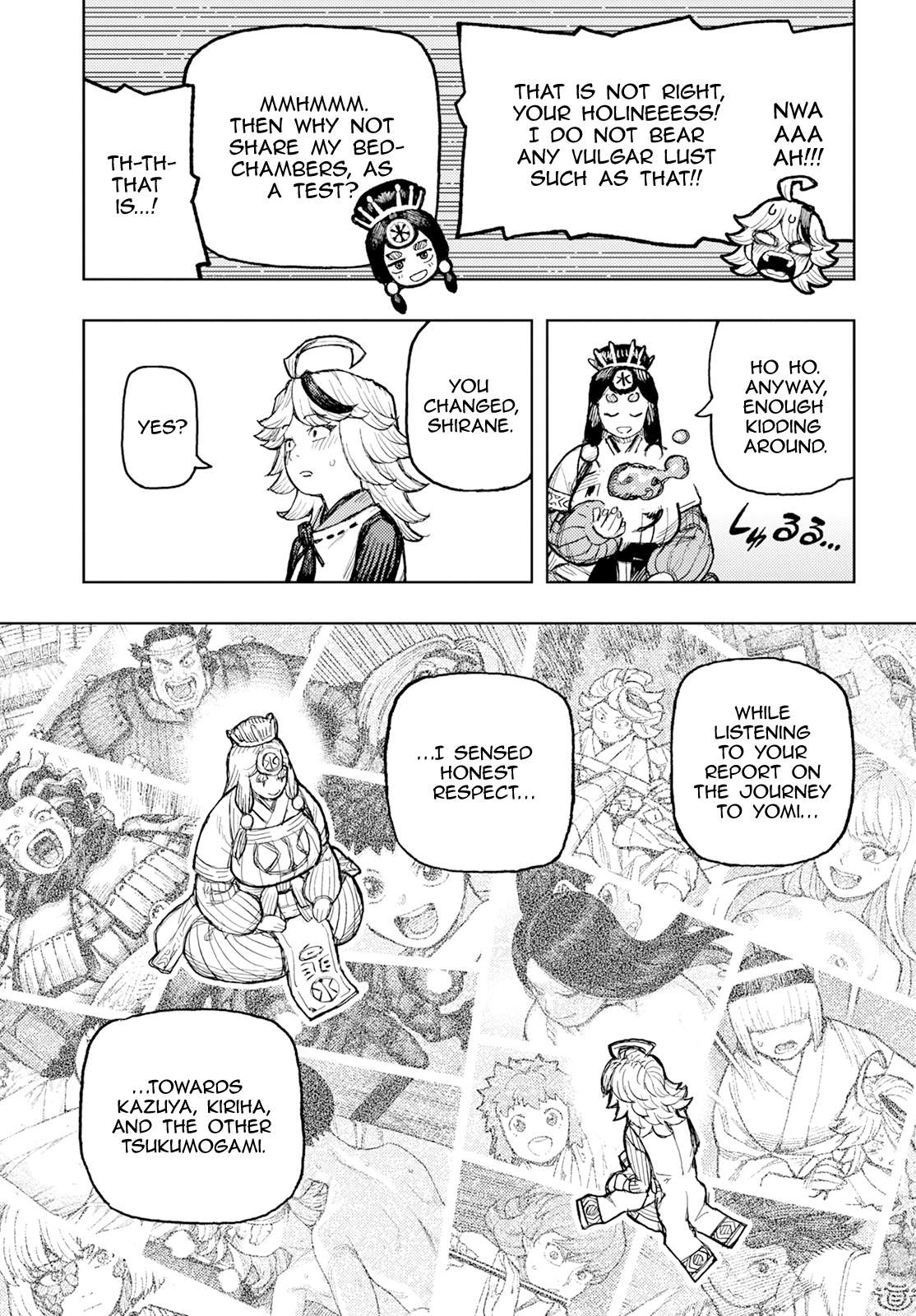 Tsugumomo chapter 161.1 page 14