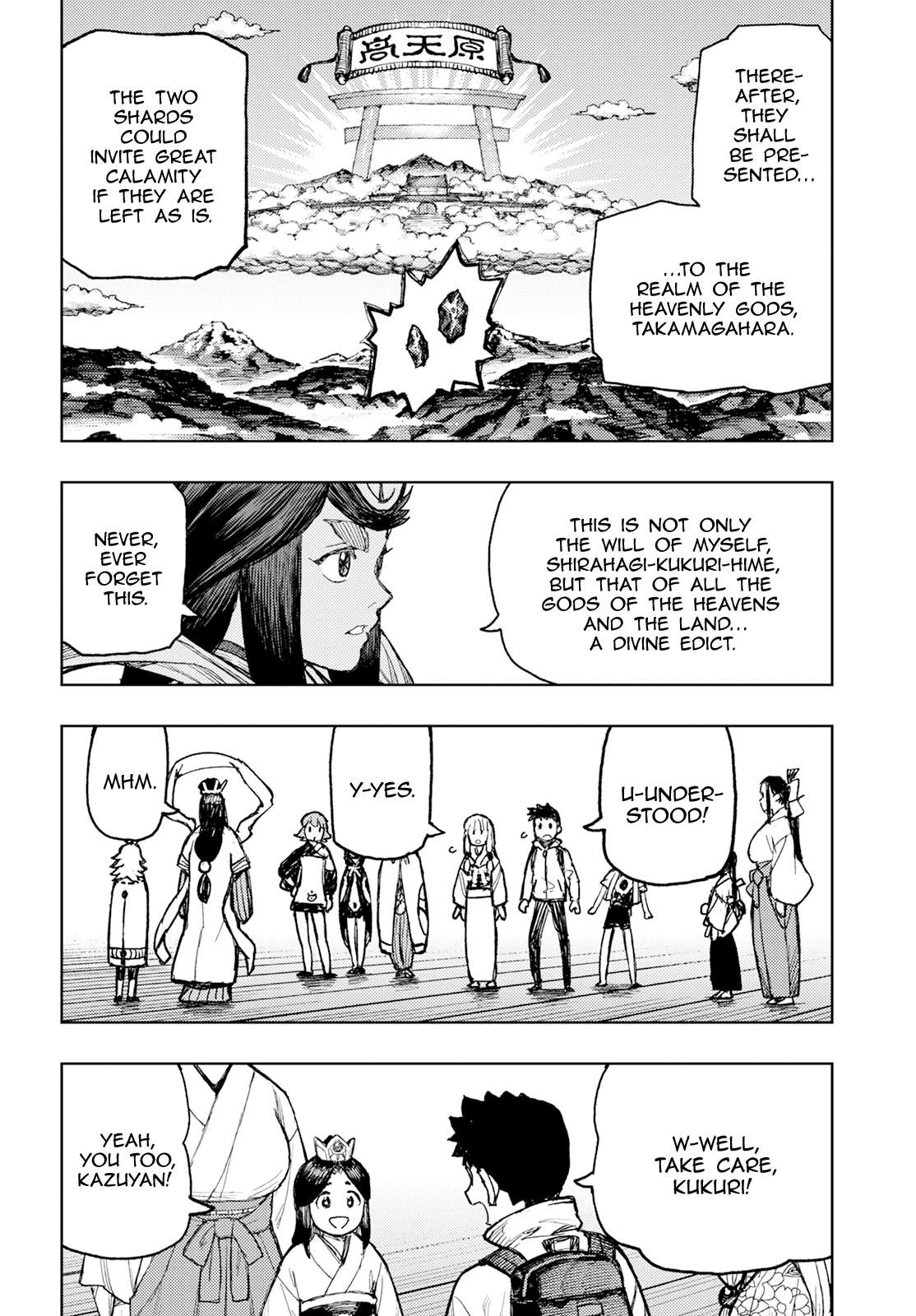 Tsugumomo chapter 161.1 page 33