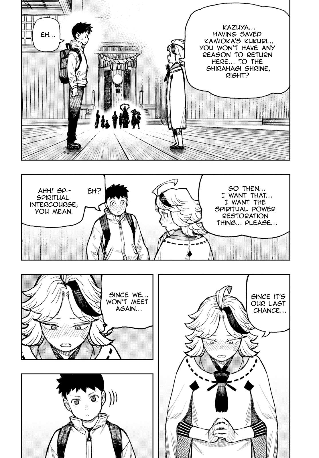 Tsugumomo chapter 161.1 page 35