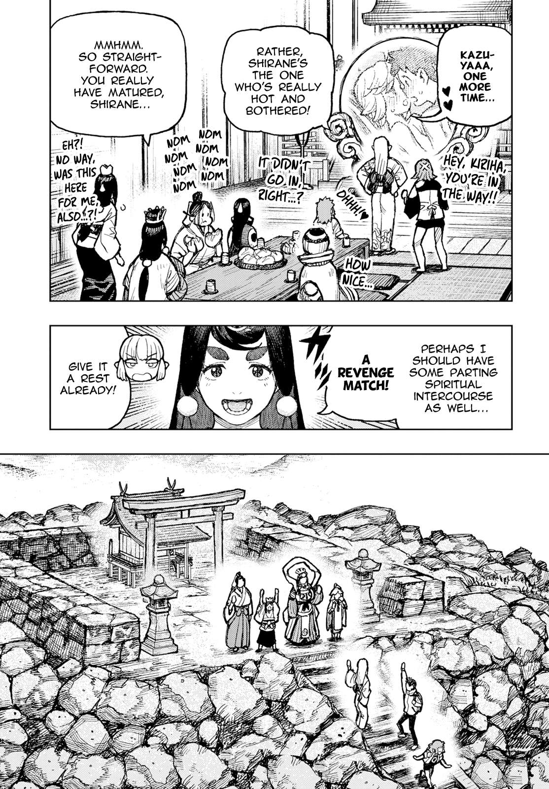 Tsugumomo chapter 161 page 40