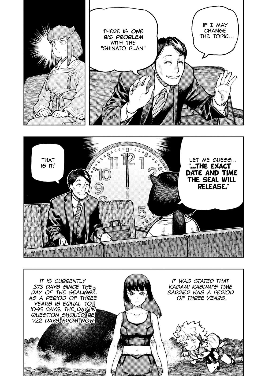 Tsugumomo chapter 162.1 page 12