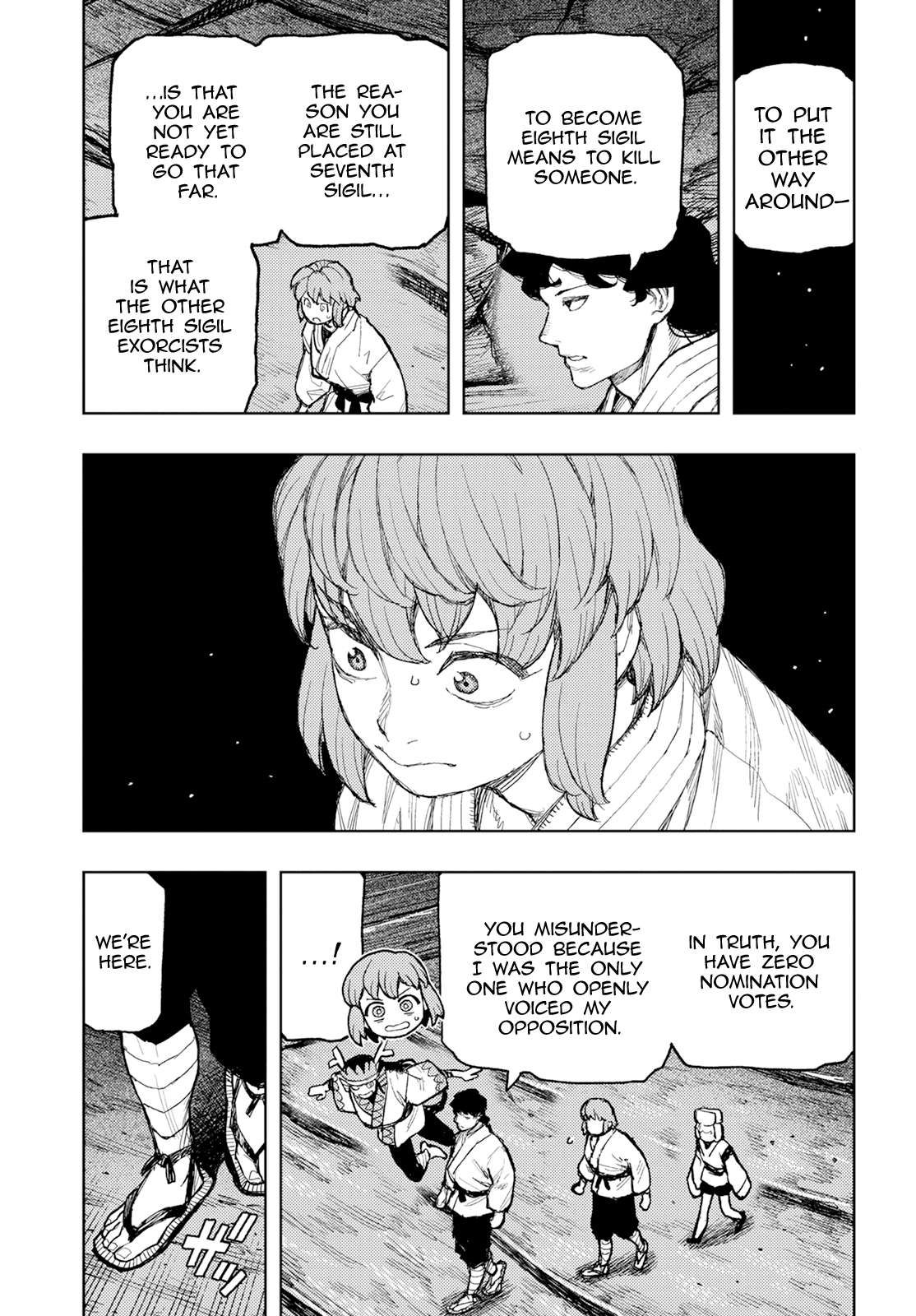 Tsugumomo chapter 162.1 page 34