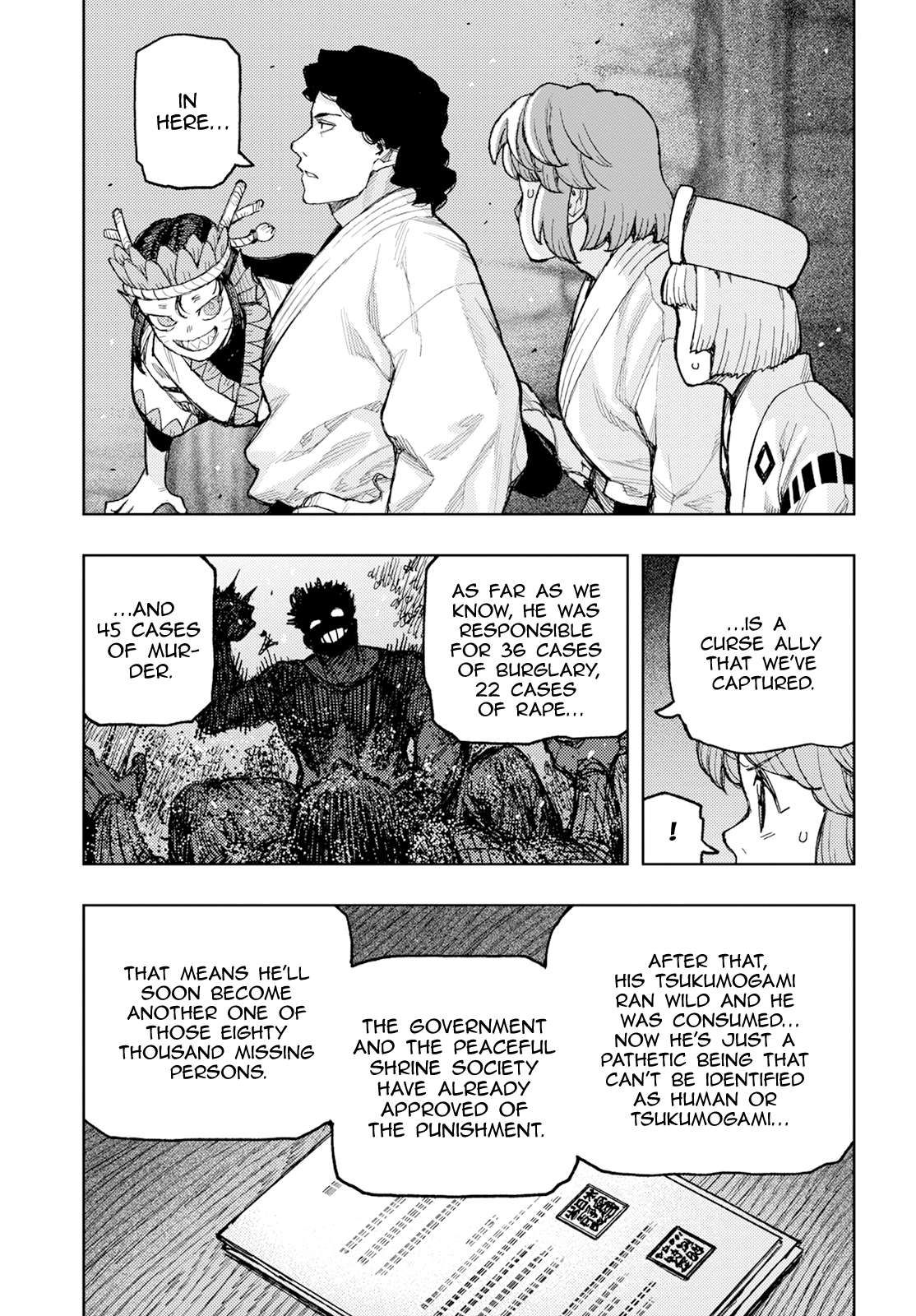 Tsugumomo chapter 162.1 page 36