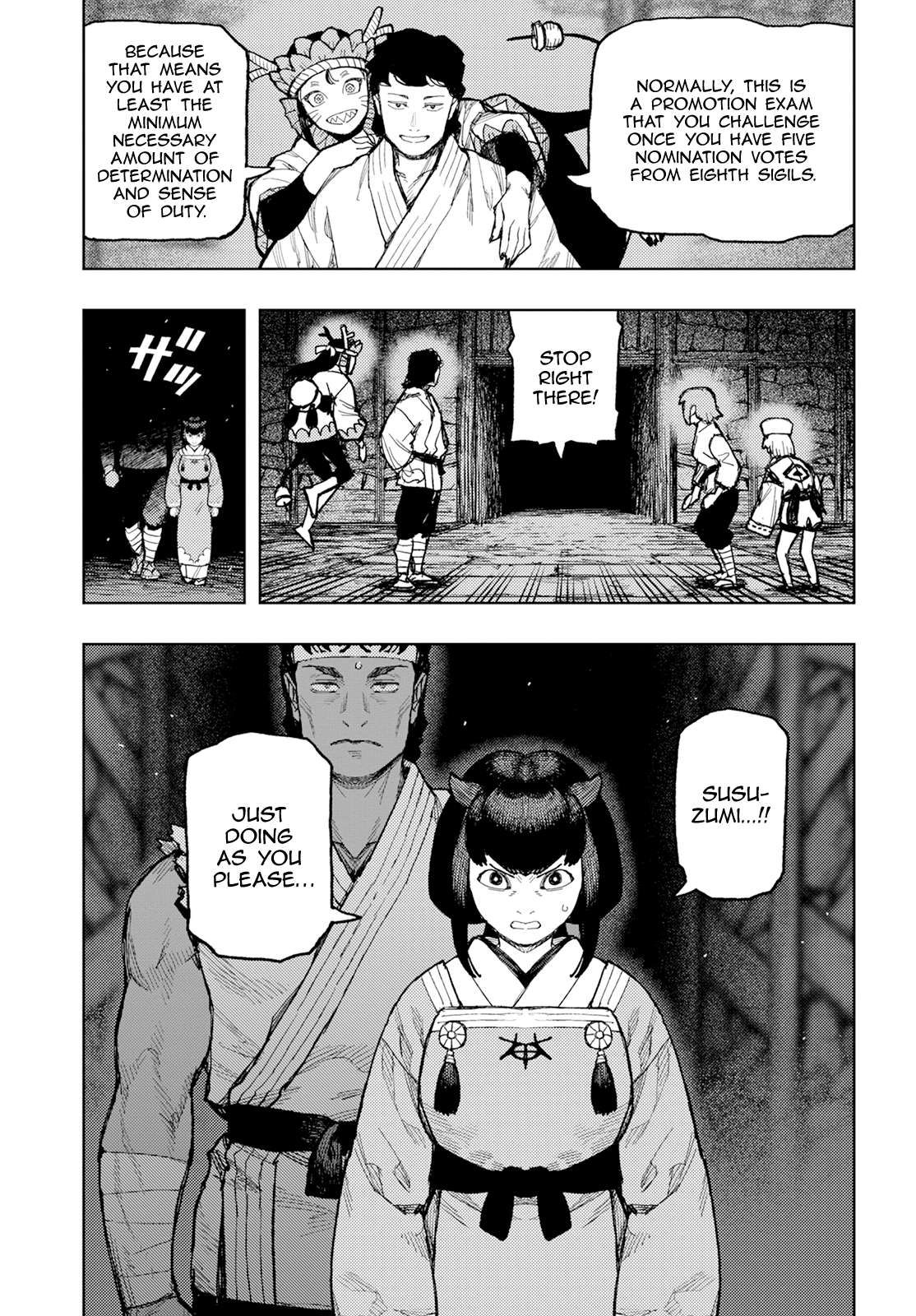 Tsugumomo chapter 162.1 page 38