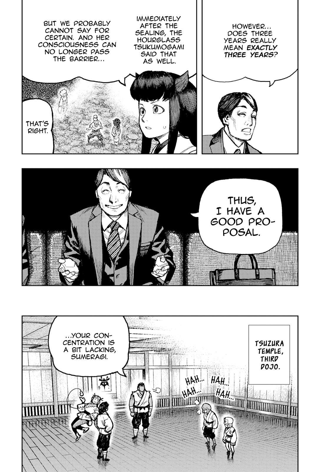 Tsugumomo chapter 162 page 13