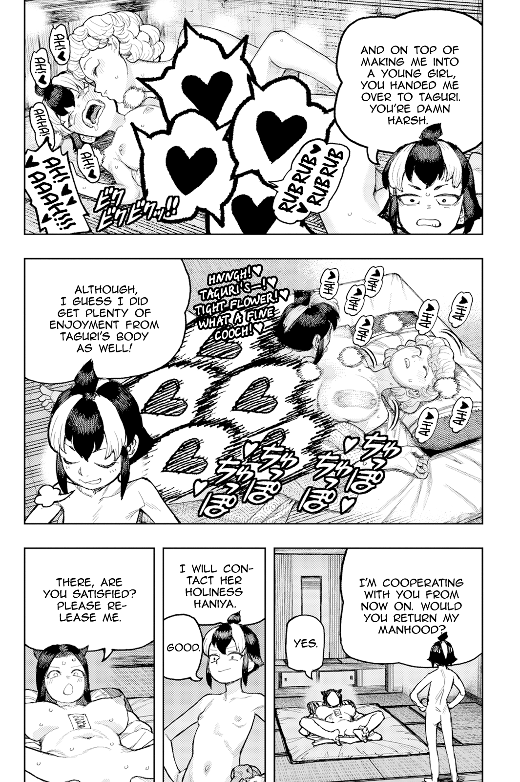 Tsugumomo chapter 169 page 11