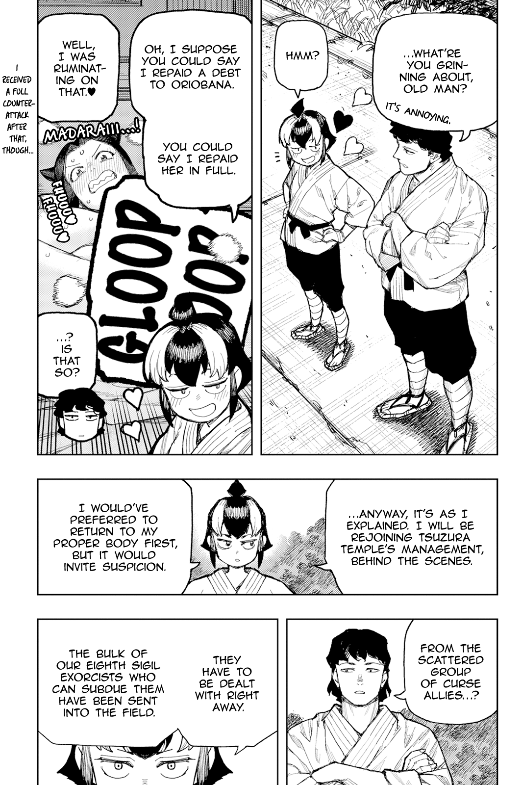 Tsugumomo chapter 169 page 16