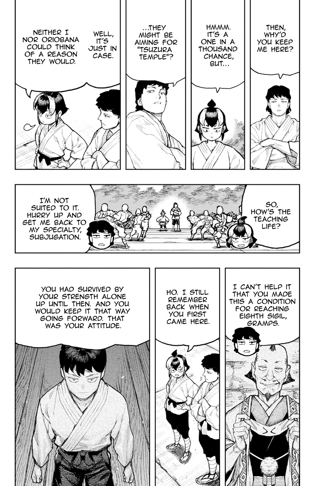 Tsugumomo chapter 169 page 17